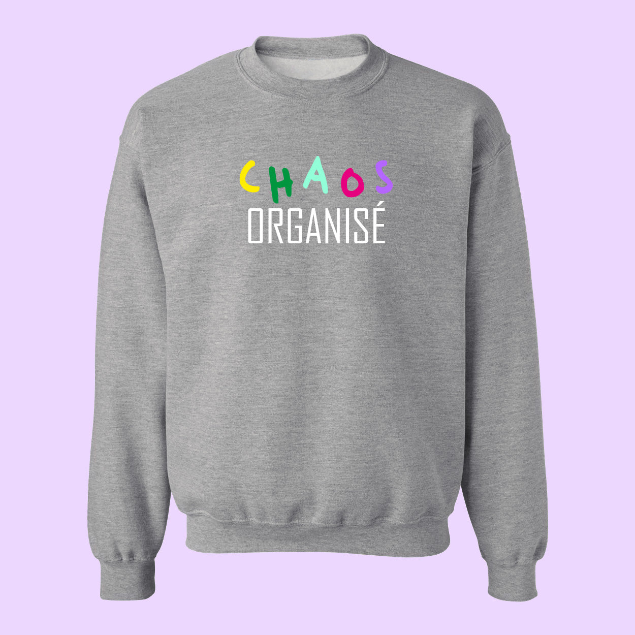 Crewneck CHAOS ORGANISÉ unisexe - tamelo boutique