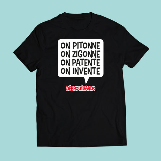 Unisex T-shirt LES DÉBROUILLARDS - tamelo boutique