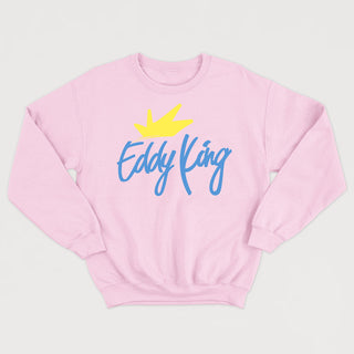 EDDY KING crewneck unisexe (rose) - tamelo boutique