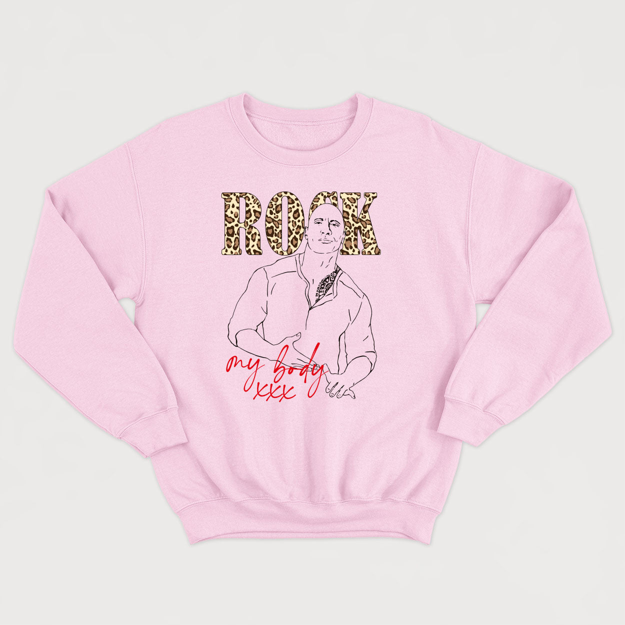 Crewneck ROCK MY BODY unisexe - tamelo boutique