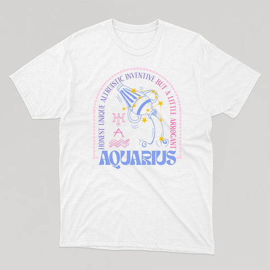 Unisex T-shirt ZODIAC : AQUARIUS tamelo boutique