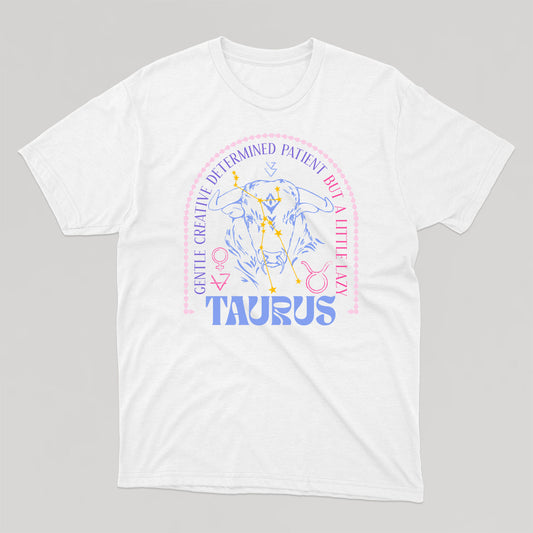 Unisex T-shirt ZODIAC : TAURUS (English version) - tamelo boutique