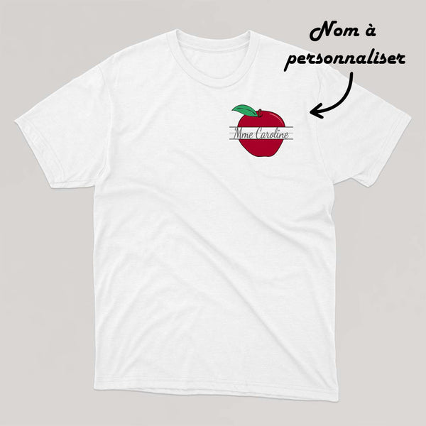 T shirt unisexe ENSEIGNANT E personnaliser