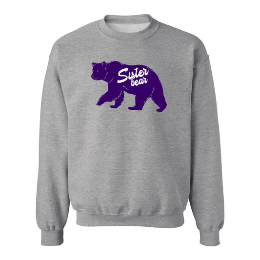 Crewneck SISTER BEAR unisexe - Incognito par Tamélo