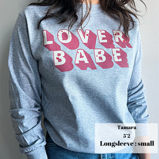 Longsleeve LOVER BABE unisexe - tamelo boutique