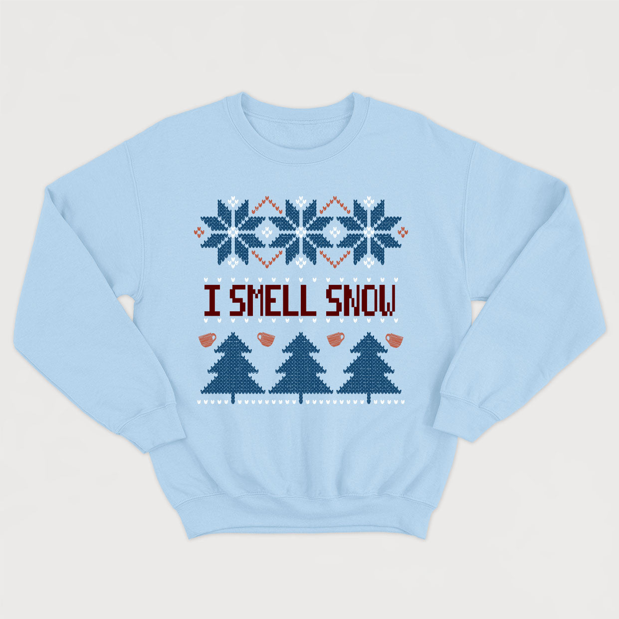 Crewneck I SMELL SNOW unisexe - tamelo boutique